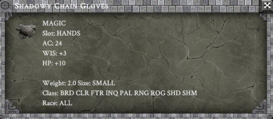 SHADOWY CHAIN GLOVES item card
